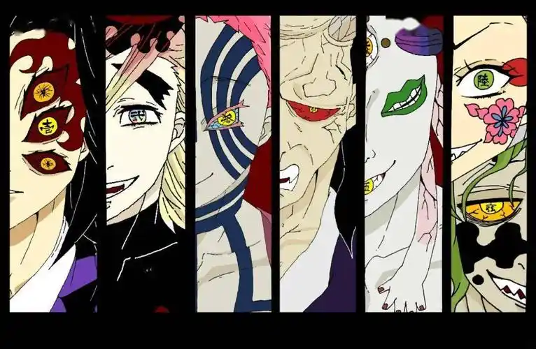 鬼灭之刃十二鬼月上弦壁纸一共出现过九个上弦