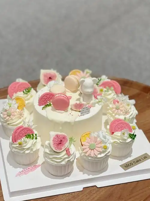 超好看的野餐蛋糕