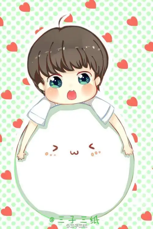 简笔画王源的小汤圆的画法步骤