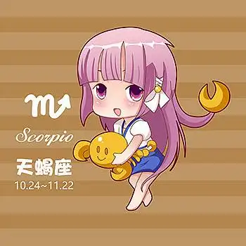 动漫卡通人物 十二星座----小木