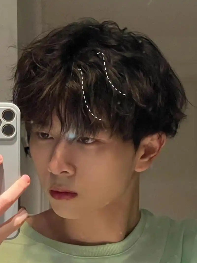 男生发型设计93韩式羊毛卷97适合各种脸型烫发 男士烫发型男士