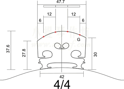 小提琴琴码修削打磨整理的方法 | 小提琴作坊