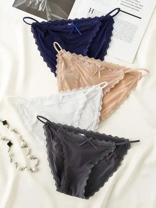 性感蕾丝三角裤女 低腰 房事用情趣致命诱惑骚火辣内裤女魅惑甜美