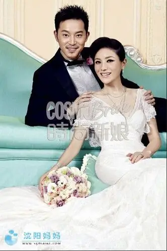 沙溢胡可婚纱照曝光 只羡鸳鸯不羡仙呦