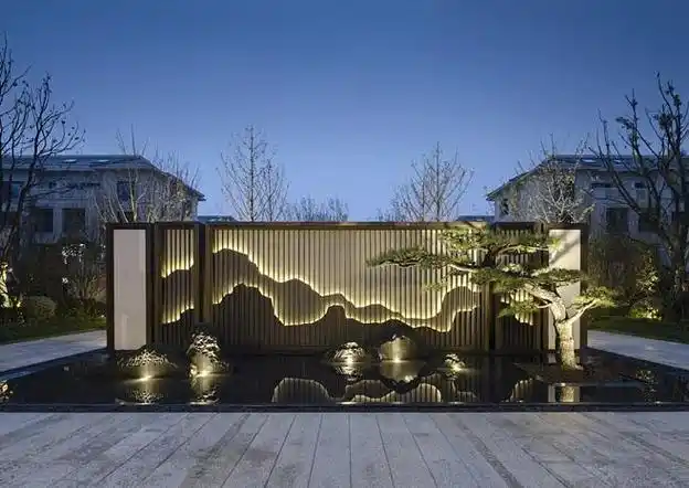 庭院必备8款耐人寻味景观墙你家也能变身豪华别墅