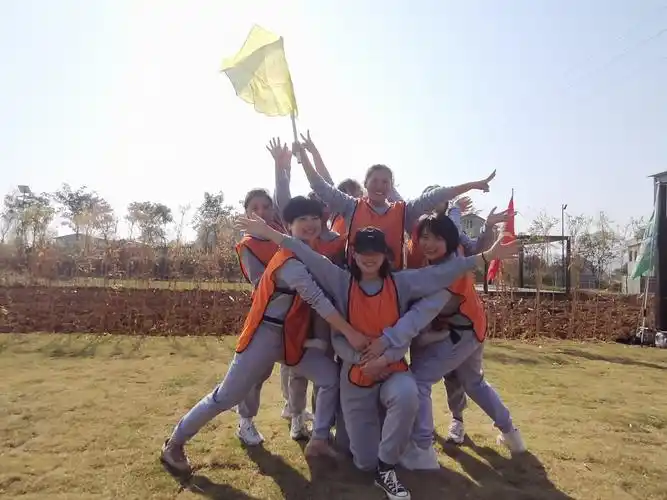 干饭队队形展示