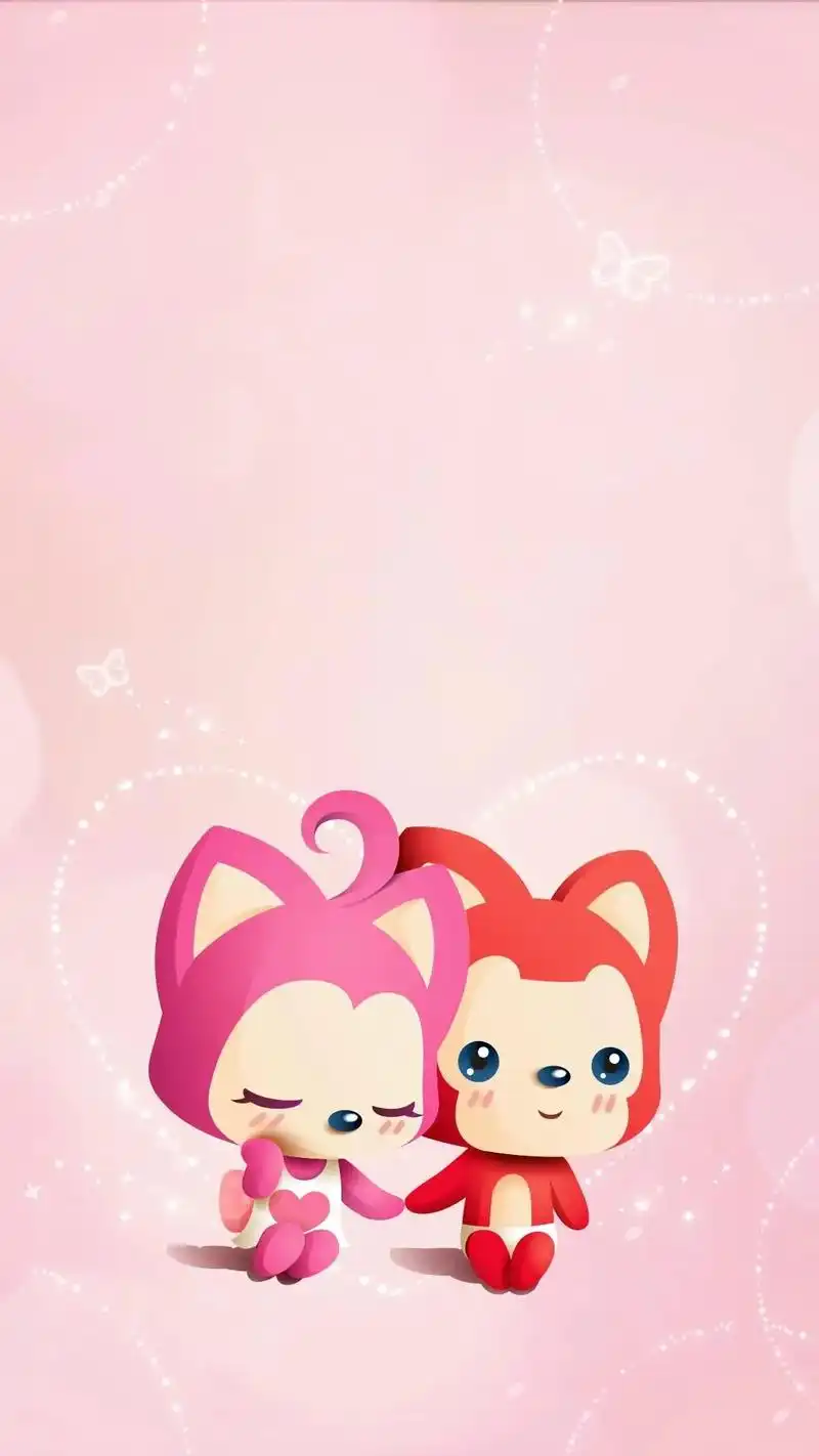 回忆阿狸和桃子手牵手,享受美好时光!#我又来送图啦 #卡通动 - 抖音