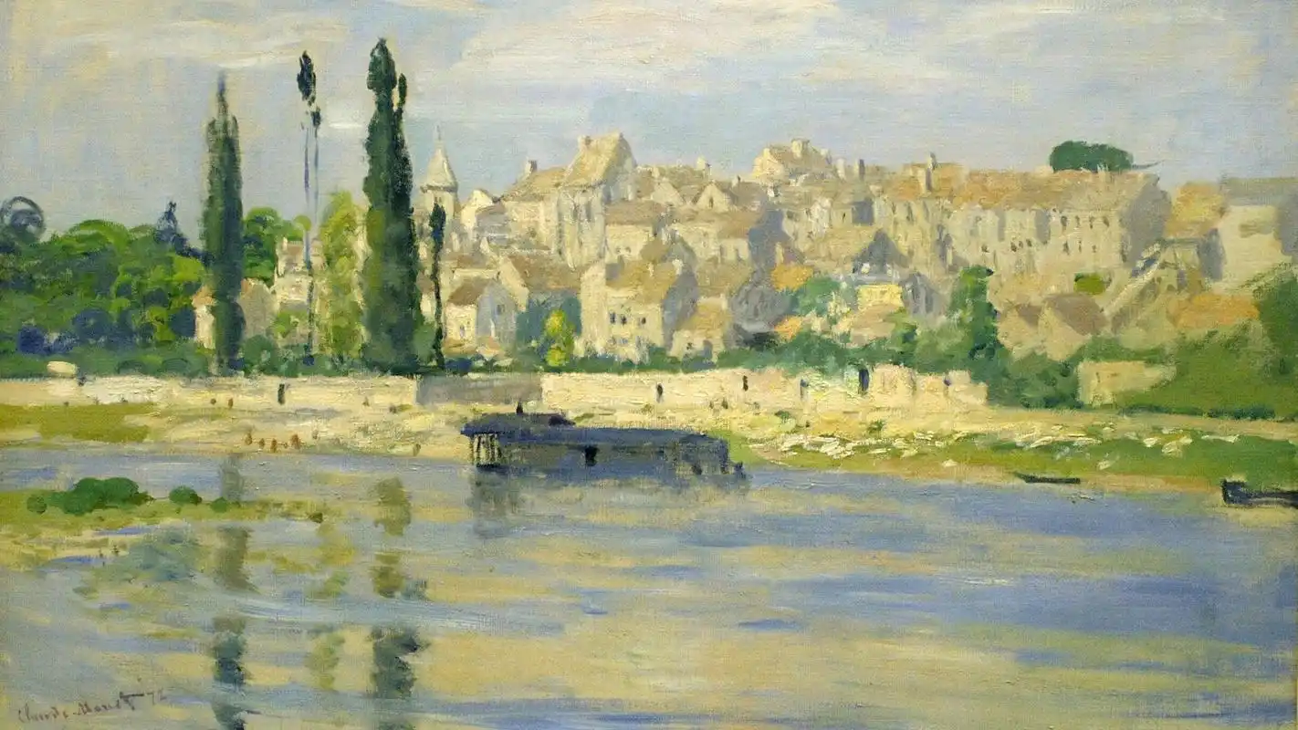 莫奈油画高清大图电脑桌面壁纸(一).