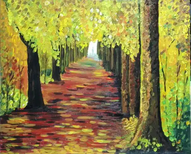 兴趣 印记我的绘画元年 二,彩铅戏水 最初的色彩感悟   三,丙烯颜料