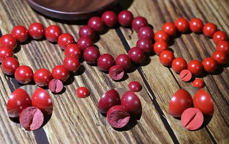 天然朱砂手串本命年牛年紫金沙男女细款转运手链帝王砂8mm