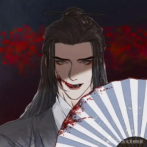 给自己整个头像_山河令天涯客温客行绘画作品