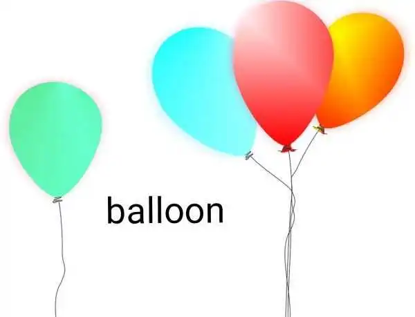 "气球"英文写法:balloon读法:英 [b05lu09n]  美 [b05lun]