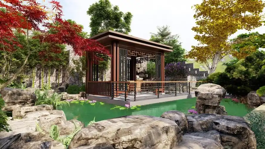 某中式庭院方案设计