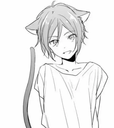 简笔画帅哥人物简笔画帅哥