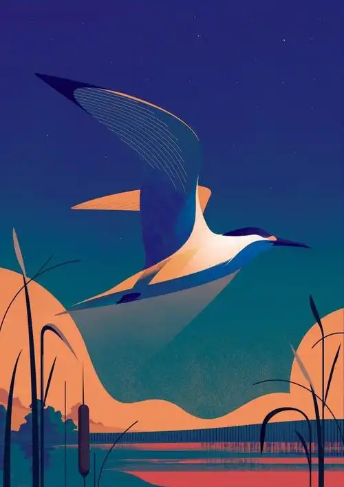 怀旧魅力与现代风格相融合charliedavis极具表现的插画作品