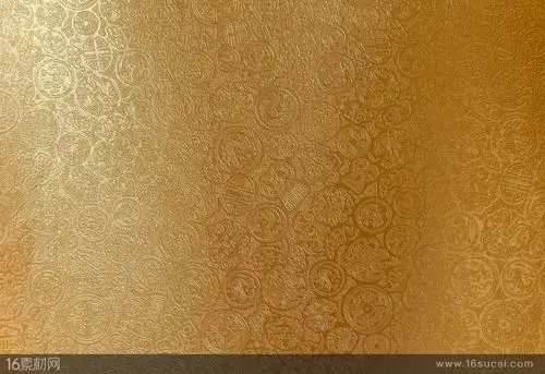 暗金色高档花纹墙纸背景高清图片