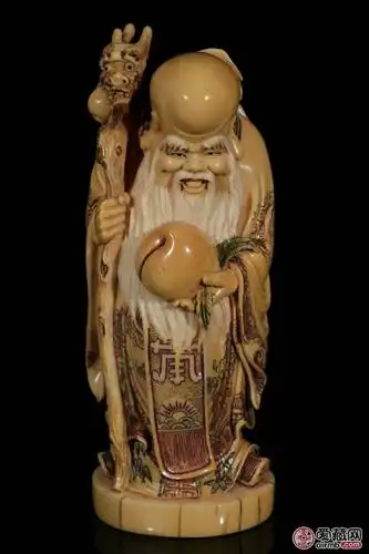 (议价)寿星公摆件