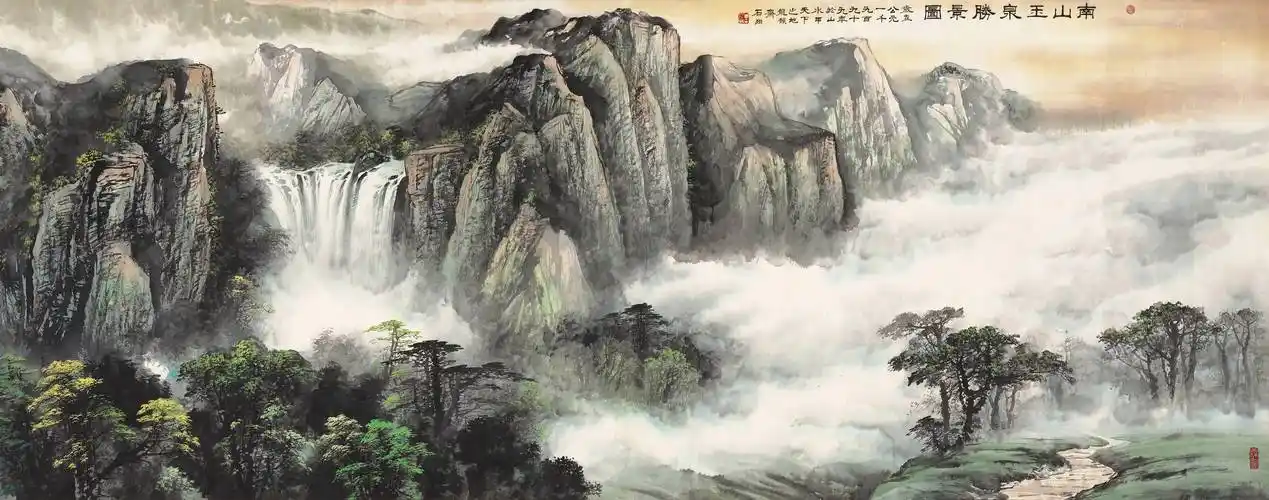 石翔书画作品亮相美国"亚裔节"