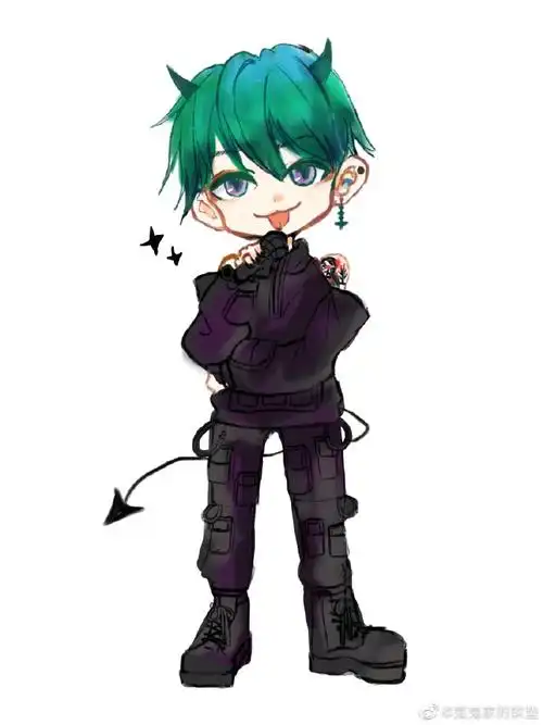 520##小鬼王琳凯米兰时装周#画个深圳场的小恶魔@小鬼-王琳凯