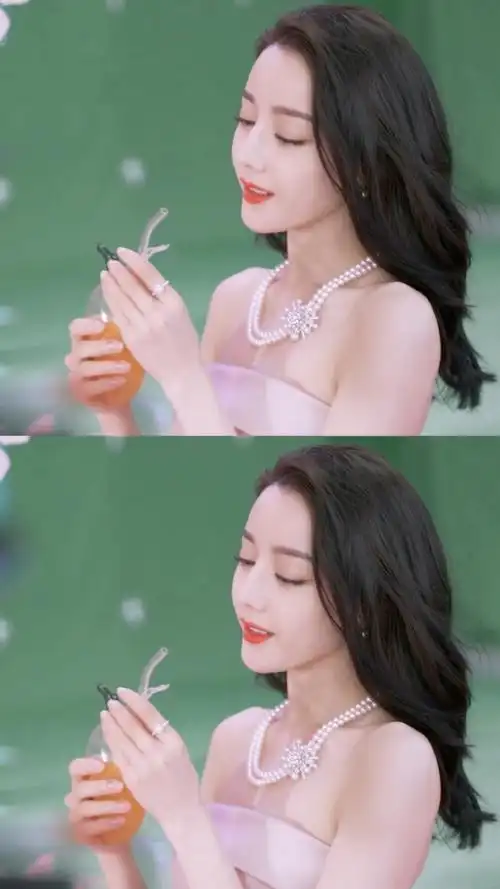 迪丽热巴希腊女神妆#请允许我安利一下甜美可爱迪丽热巴小公主