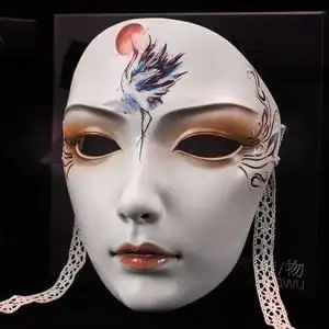 神秘人面具图片