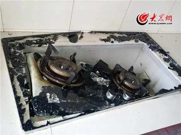 菏泽一市民遇樱花燃气灶爆炸 销售商称概率如同中奖