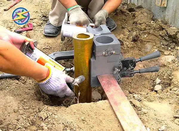 垂直接地极安装出去特殊的垂直接地极以外,例如iea离子接地极等,其他