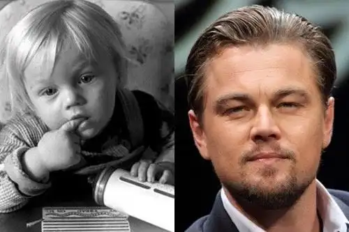 李奥纳多从小就会卖萌!好莱坞明星童年照大公开