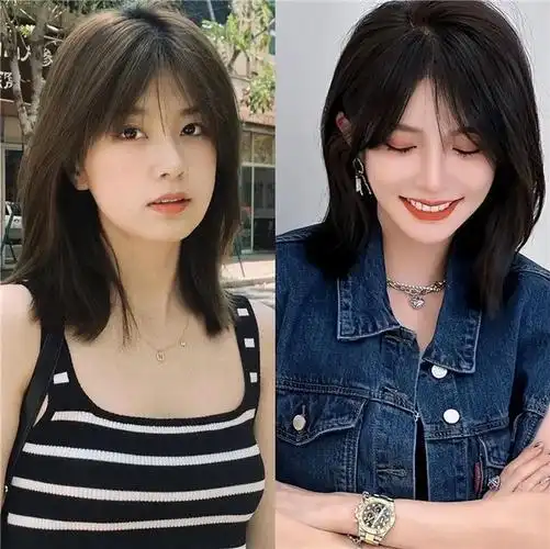 夏天别留长发了今年流行齐肩锁骨发清爽气质又减龄