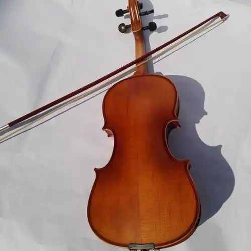 天音哑光磨边实木小提琴初学者儿童练习考级表演乌木配置特价包