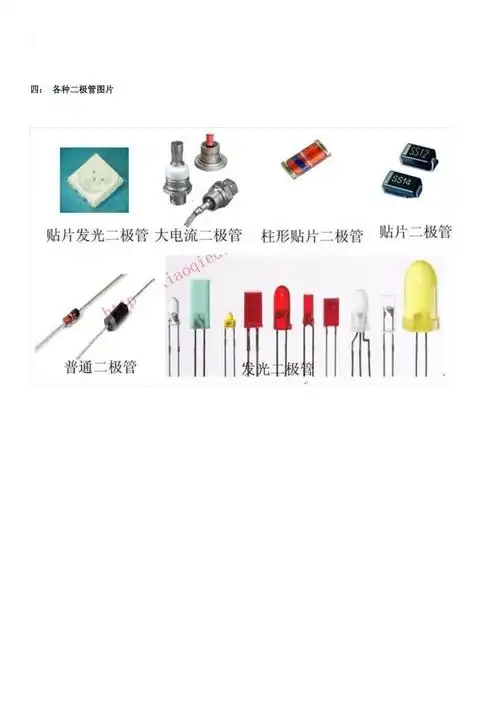 二极管的电路符号及图片识别