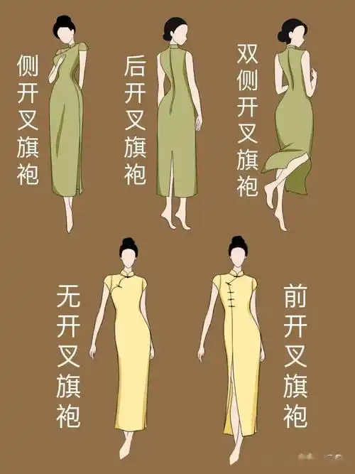 旗袍设计专题 | 时光柔美·一袭芳华(旗袍分类与设计图解)