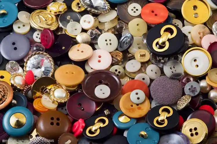各种各色钮扣图片