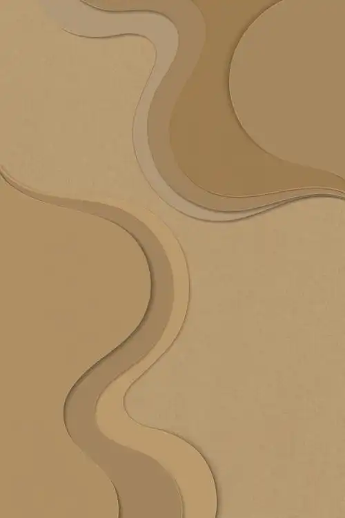 抽象曲线棕色背景向量