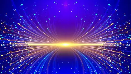 年会素材-炫酷出彩震撼粒子线条年会舞台背景视频素材-92素材网