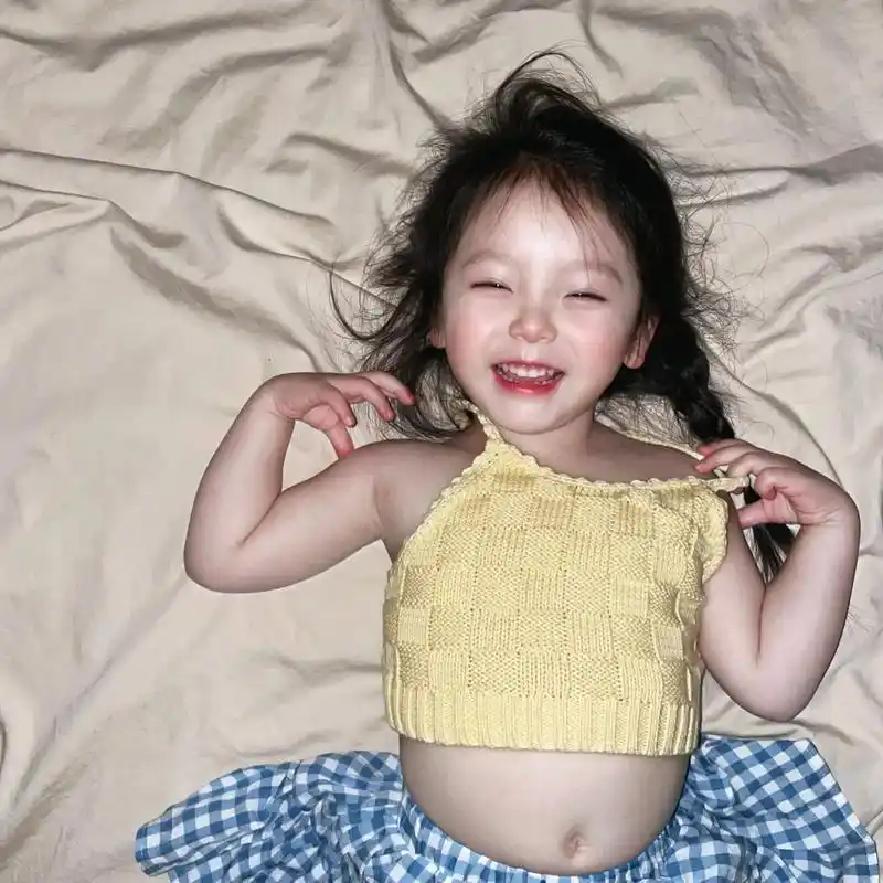 又又又又笑成花了.#骗你生女儿 #治愈系笑容 #萌娃头像 # - 抖音