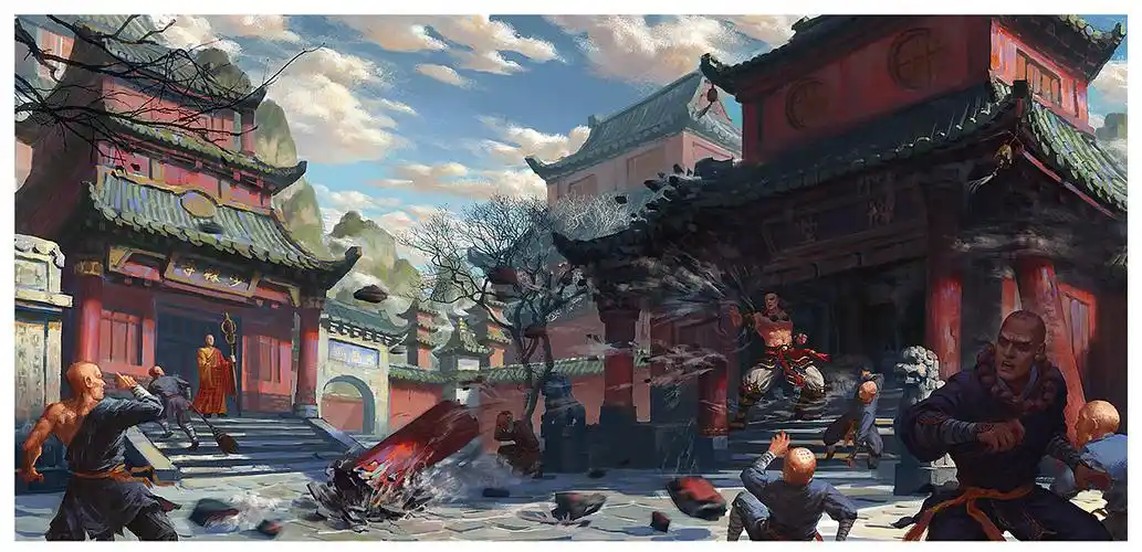 《笑傲江湖》宣传图系列