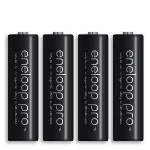 爱乐普5号充电电池4节2550毫安镍氢话筒ktv关灯通用电池充电套装