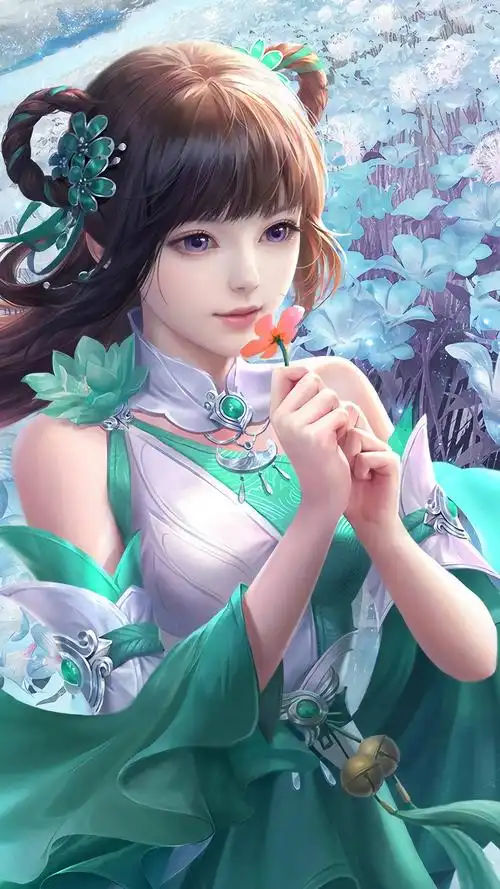 梦幻新诛仙手游碧瑶手机壁纸图片 - 空间壁纸网