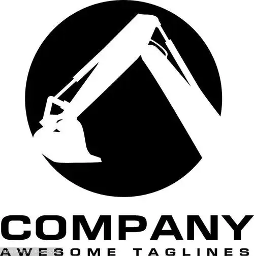 挖掘机工程机械标志