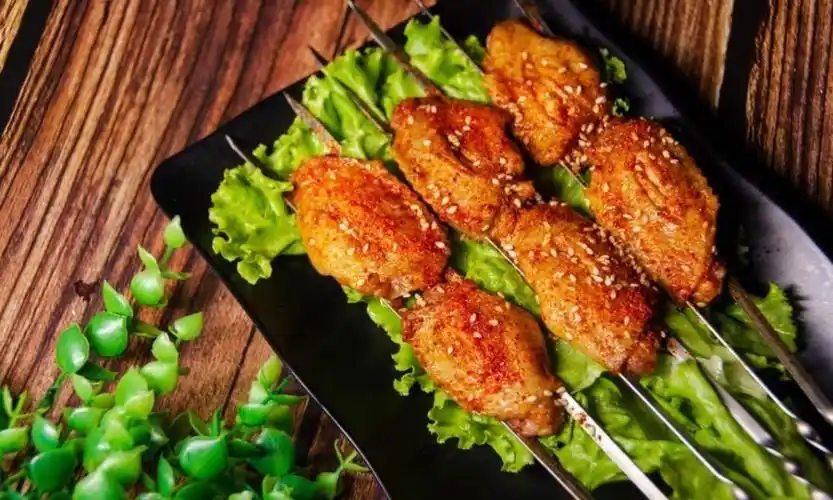 回见烧烤纸包鱼