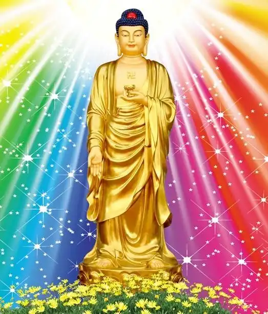 阿弥陀佛为何总是站着?