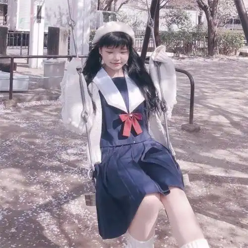 江1喃 日系jk制服系列女头_女生头像_我要个性网