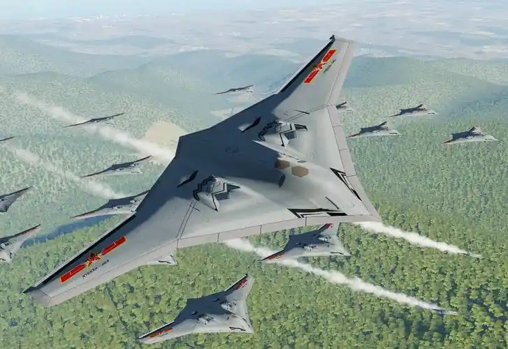 原创中国轰20装备超级雷达挂载4枚高超弹可打击美本土