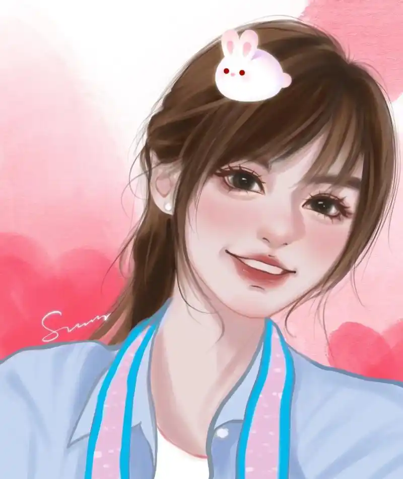 画画 #手绘头像 # - 抖音