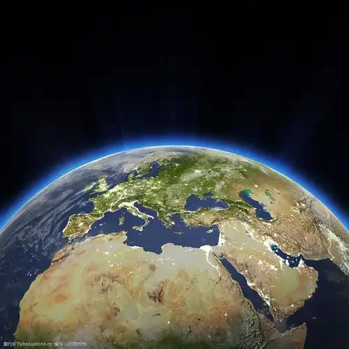 鸟瞰地球表面图片