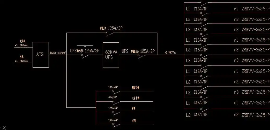 这个ups电路系统图设计的合适吗