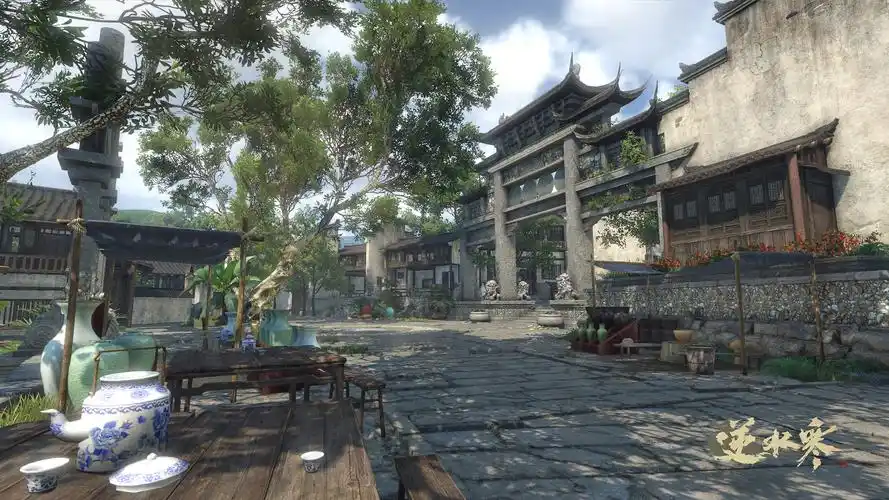 逆水寒1920x1080高清壁纸下载 《逆水寒》游戏图赏 (全文)