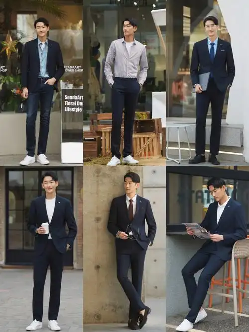 西装穿搭一套西装的多种穿搭方式