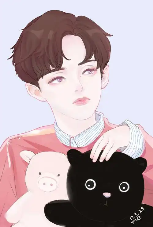 朱星杰喜欢你我也是##朱星杰0417生日快乐##朱星杰 漫画